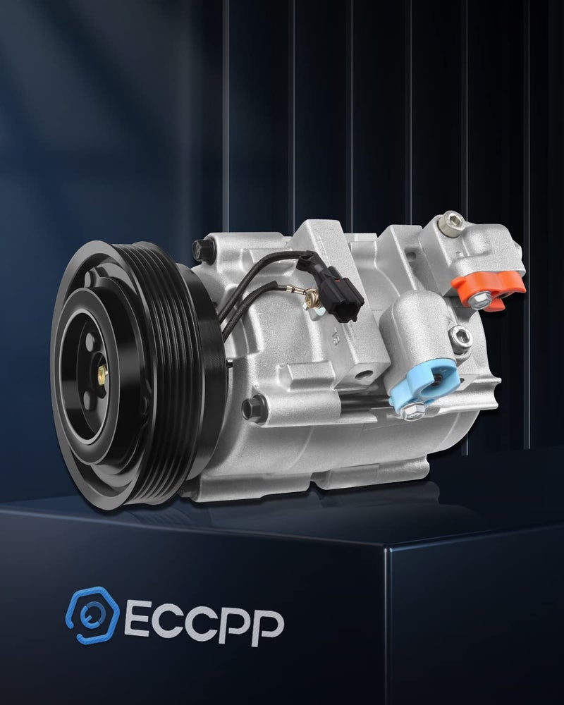 ECCPP ضاغط تكييف ECCPP 2001-2006 مناسب لهيونداي سانتا في 2.7 لتر مع قابض - Image 2