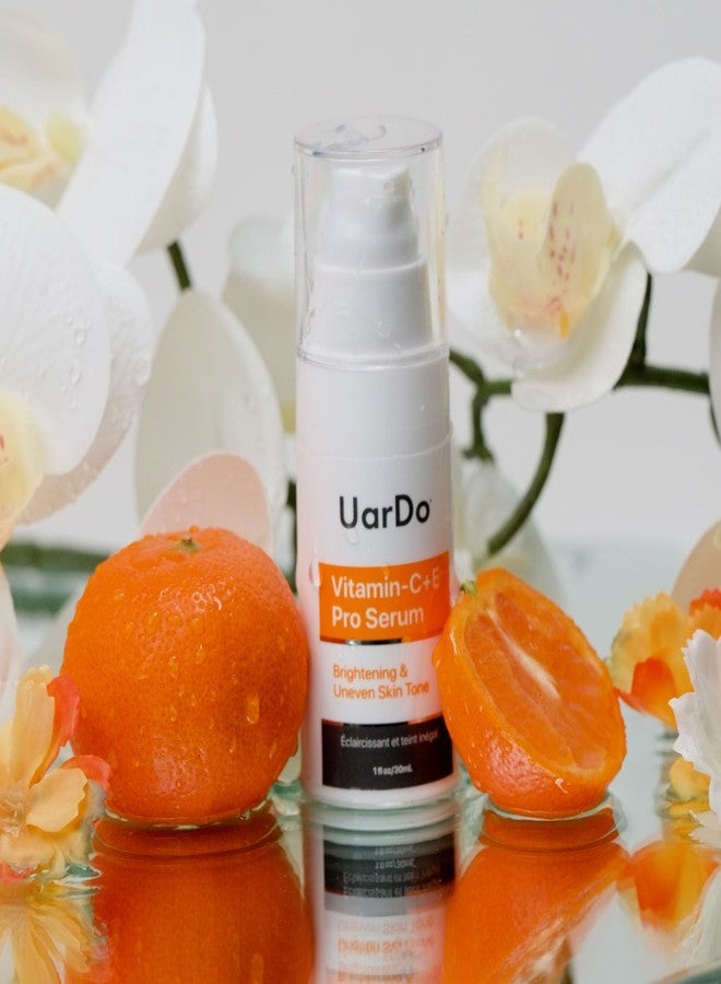 Uardo Vitamin-C+E Pro Serum 1 Fl Oz/ 30 ml - usn101 | Anti-Aging | Helps w/Wrinkles, Dark Spots & Fine Lines | Improve Skin Texture & Evens Out Tone | For Women and Men - Image 5
