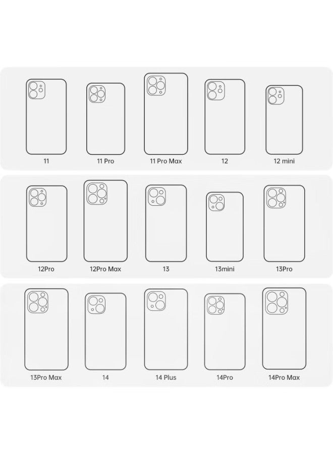 Jiang Ming Jiangming Iphone 14 Case, Soft Shell With Full Lens Protection, No Steel Edge, Cute Cartoon Design For Girls, Fresh Style With Hidden Folding Stand - Image 3