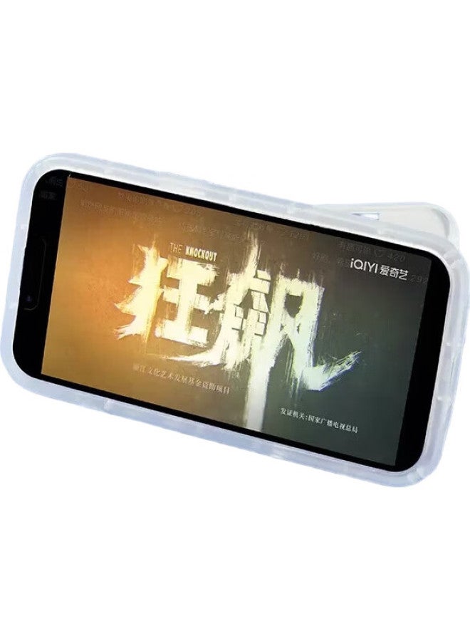 Jiang Ming Jiangming Iphone 14 Case, Soft Shell With Full Lens Protection, No Steel Edge, Cute Cartoon Design For Girls, Fresh Style With Hidden Folding Stand - Image 2