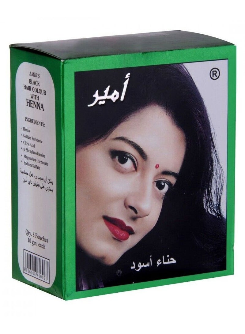 Amir's Henna Hair Dye Black 60 g