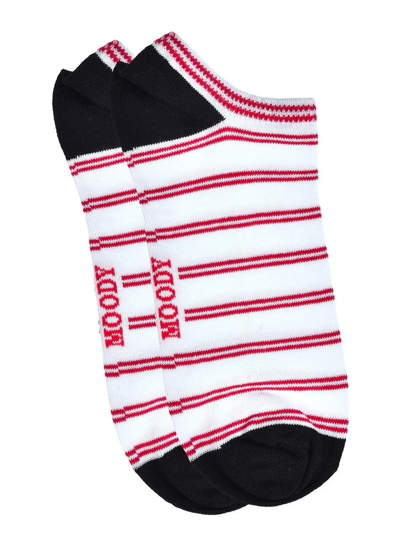 مودي سوكس جوارب Moody's النسائية فائقة الانخفاض MW-4303-P3 من القطن الناعم للكاحل (عبوة من 3 قطع، ألوان متنوعة)  36-40 (EU). - Image 4