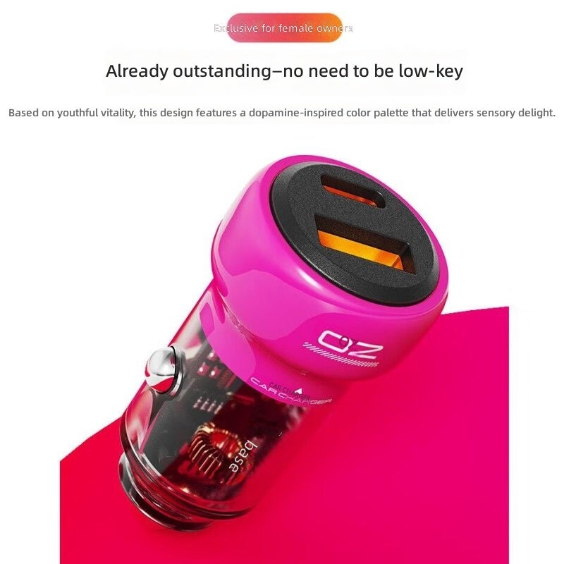 BASA Car Charger 48W Super Fast Charging, USB Adapter for Apple & Android - Image 4