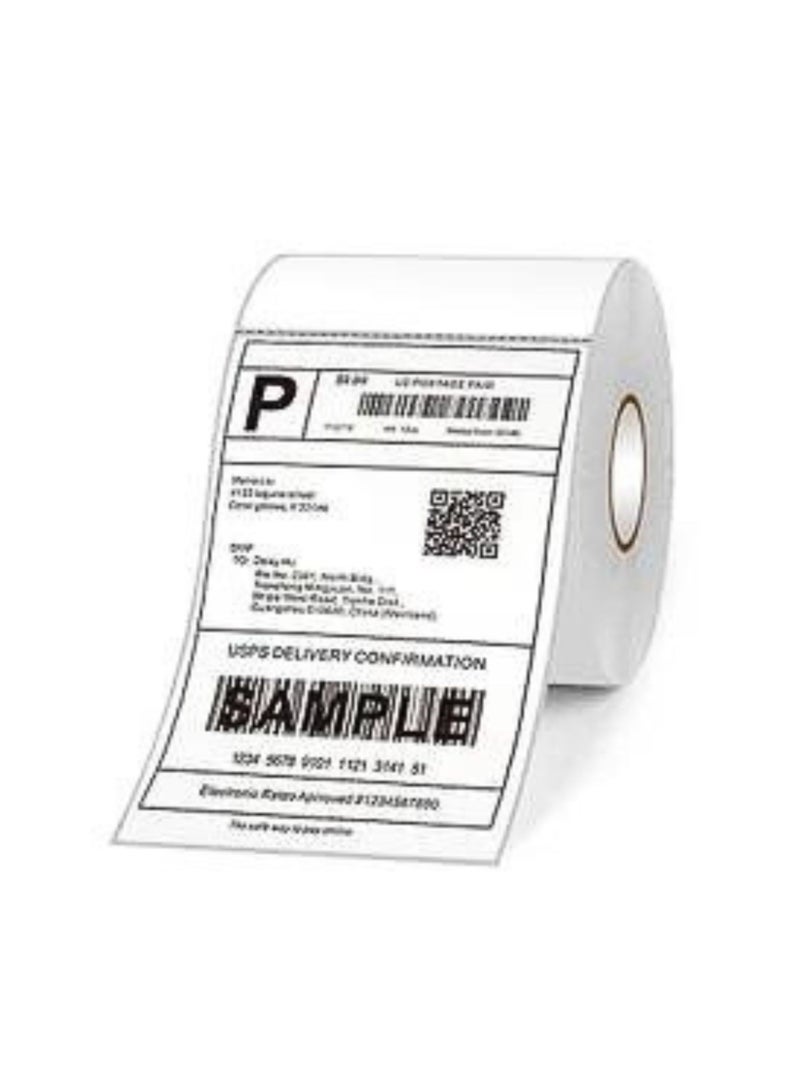 Terabyte Thermal Shipping Labels 4x8in Shipping Package Thermal Printer All-Purpose Label Paper Sticker Self-adhesive Waterproof Oil-Proof Anti-scratch - Image 1