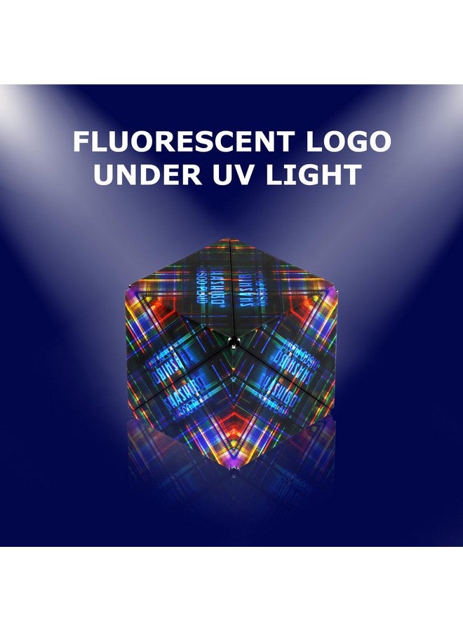 شاشيبو صندوق SHASHIBO Jumbie لتغيير الأشكال - مكعب مغناطيسي STEM يتحول إلى أكثر من 70 شكلاً، حمل تطبيق Fun in Motion Toys للجوال (Disco Plaid) - Image 5