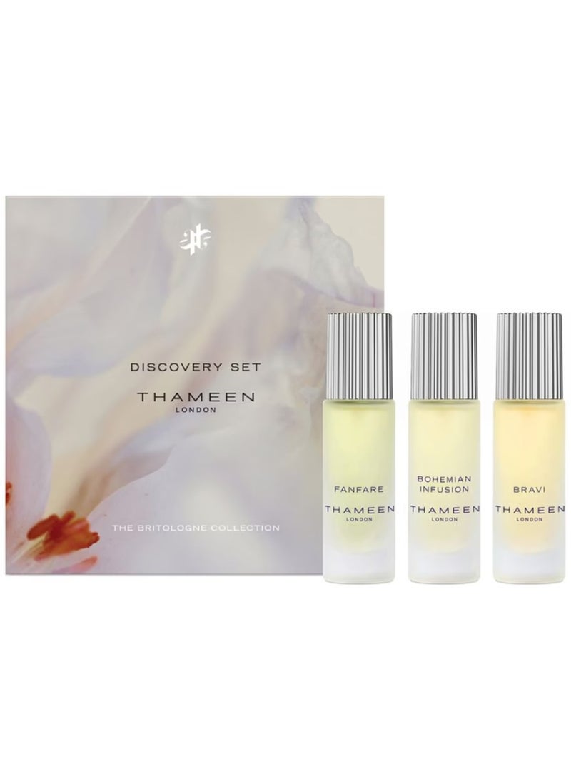 Thameen Discovery Set 3*10ml ( Bravi, Fanfare, Bohemian Infusion ) - Image 1