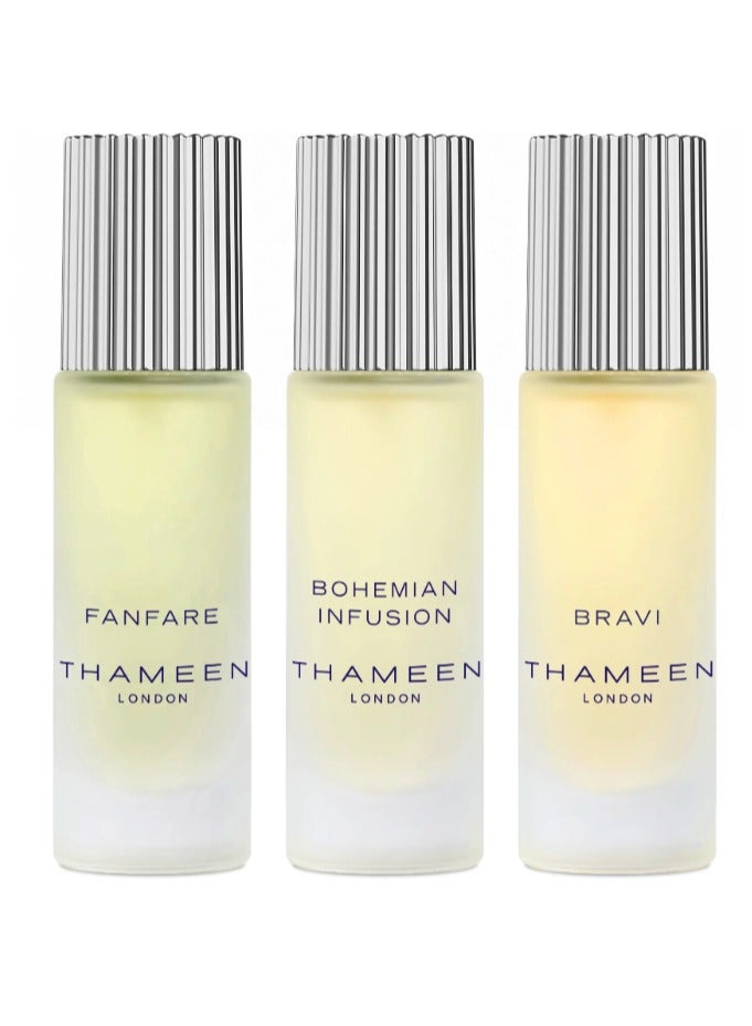 Thameen Discovery Set 3*10ml ( Bravi, Fanfare, Bohemian Infusion ) - Image 2