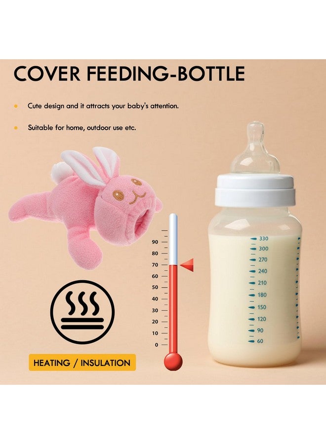 هيلفتي حامل الزجاجة غطاء زجاجة الحليب غطاء زجاجة الحليب حقيبة زجاجة التغذية غطاء عازل للمتجر بارك في الهواء الطلق 1 قطعة - Image 4