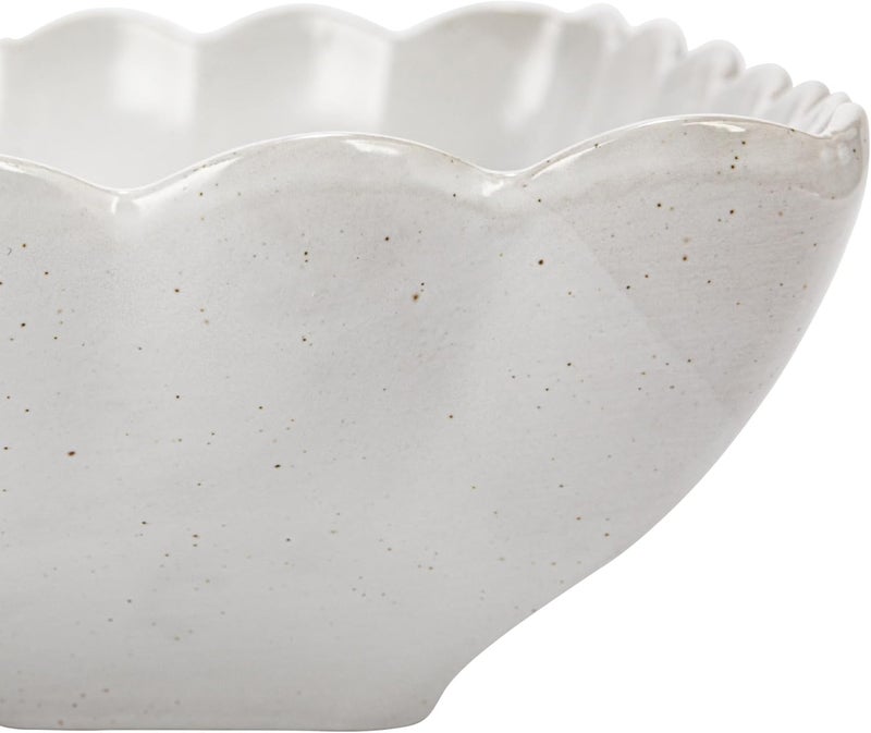 Creative CoOp Square Stoneware Serving Dish in Matte White  Set of 4 134  214  234 Sizes - Image 5