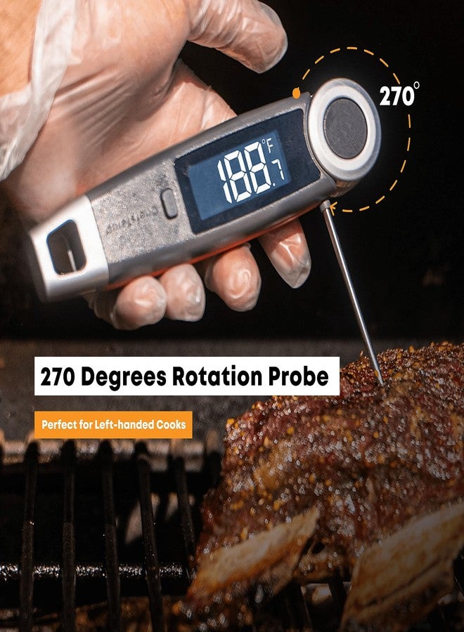 ChefsTemp Finaltouch X10 1-Second Instant Read Meat Thermometer, Influencer Picks, Professional Digital Thermometer for Kitchen Food Cooking Grill BBQ Smoker Candy Home Brewing and Oil Deep Frying - Image 3