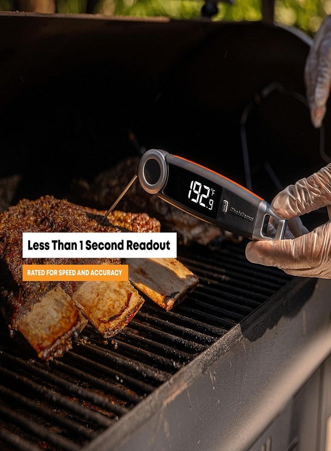 ChefsTemp Finaltouch X10 1-Second Instant Read Meat Thermometer, Influencer Picks, Professional Digital Thermometer for Kitchen Food Cooking Grill BBQ Smoker Candy Home Brewing and Oil Deep Frying - Image 2