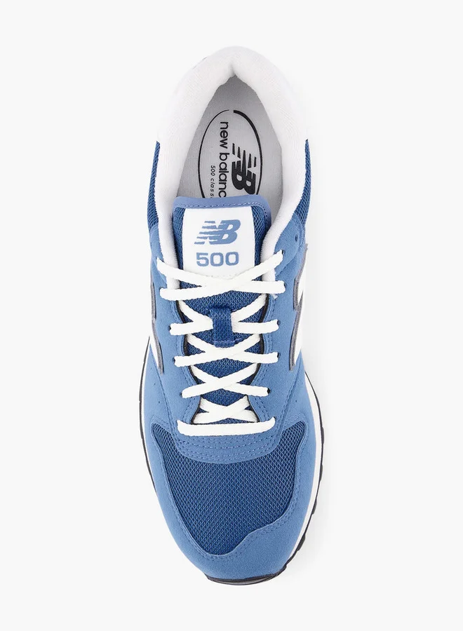 New Balance Men's Logo Print Lace-Up Sneakers