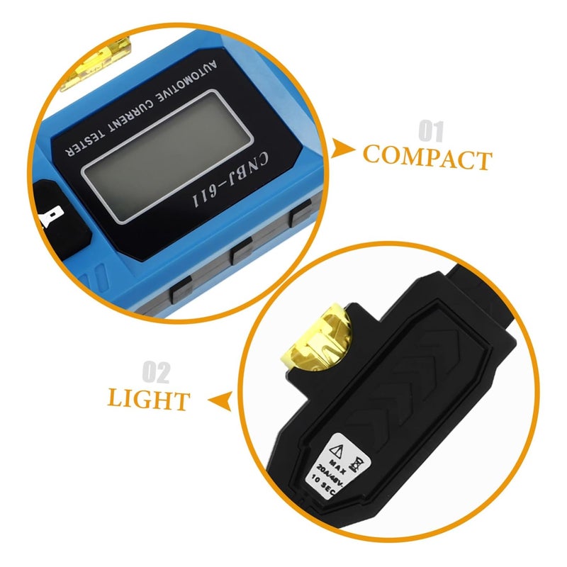 Fixed delivery schedule Car Fuse Tester Digital Electrical Tester for Vehicles Battery Auto Fuse Dark Detection for Quick Fault Diagnosis Multi-demand compliant quality Classic modern blend design Neat shape All item simple matching build Globally popular elegant design Cross-location transit friendly build Regional central warehouse stock General compatible practical design Permanent & temporary usable Shock rubber edge Practical versatile construction Transit & use compatible Ready varied options All preference matching build Cost effective upgraded craftsmanship Multi-style matching design Desert area eligible deliver Popular trusted craftsmanship Market diverse application fit Riyadh Jeddah Dammam ship Remote village delivery cover Adjustable build Reliable daily use design Light precision processed material - Image 3