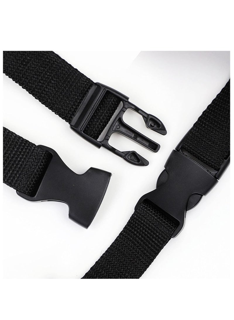 SYOSI SYOSI Makeup Brush Bag, Portable Makeup Brush Belt Makeup Brush Waist Multi Pockets Make-Up Tool for Salon & Travel & Home  - Image 5