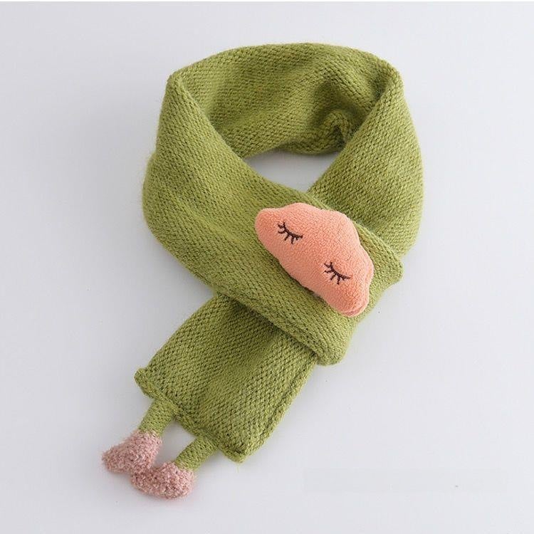 Warm Winter Kids Neck Gaiter Khaki] - Image 4