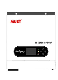 Must MUST PV18-3624 ECO PRO Solar Inverter 3.6KW/24V, Pure Sine Wave, MPPT Solar Charge Controller, White  - Image 1