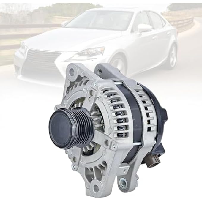 LONGKEES 11196 Alternator FIT 2006 Lexus GS300, 20072011 GS350, 20102013 IS250 IS350 Sedan/Convertible Replace OE# 27060-31062, 104210-2051, 11196N - Image 1