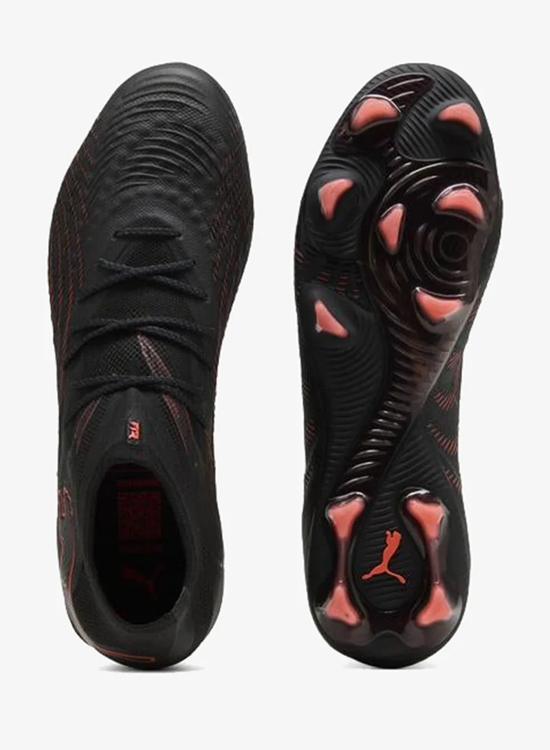 Puma PUMA Black-Glowing Red-Strong Gray FUTURE 9 ULTIMATE FG Football Boots Unisex for Men | Best Price UAE