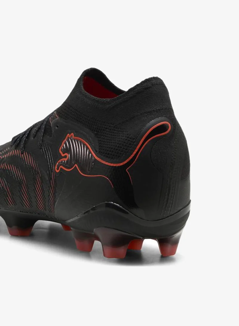 Puma PUMA Black-Glowing Red-Strong Gray FUTURE 9 ULTIMATE FG Football Boots Unisex for Men | Best Price UAE