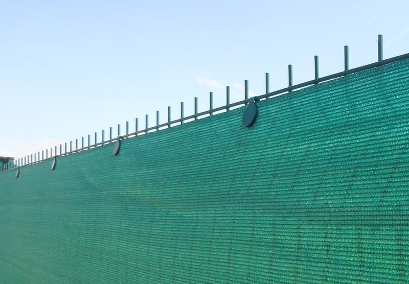 edenvista Shade Cloth Plastic Clips, UV Treated | 20 Pack, Color Green - Image 4