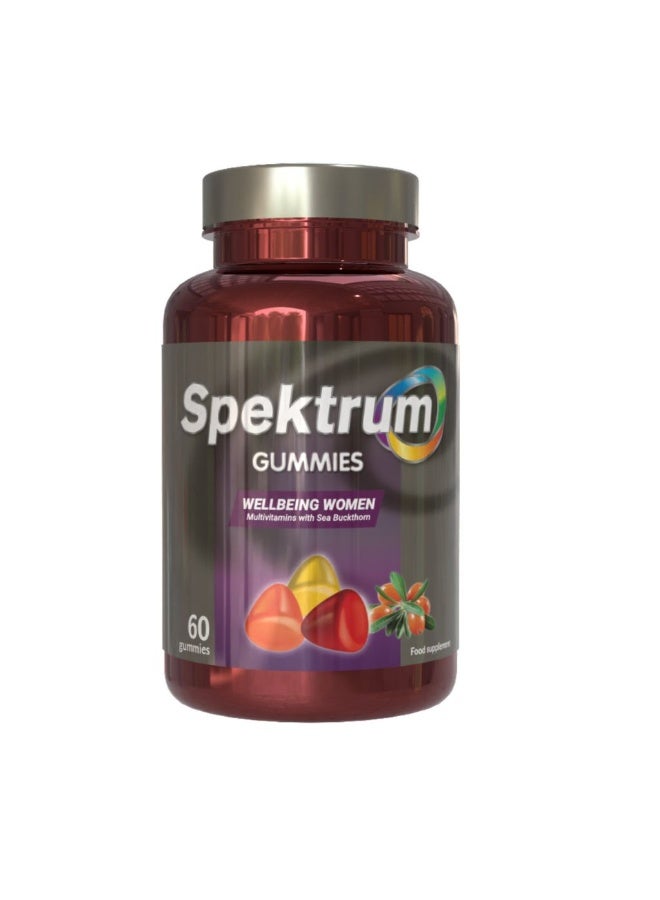 Spektrum Gummies Wellbeing Women Multivitamin Gummies, Pack of 60's