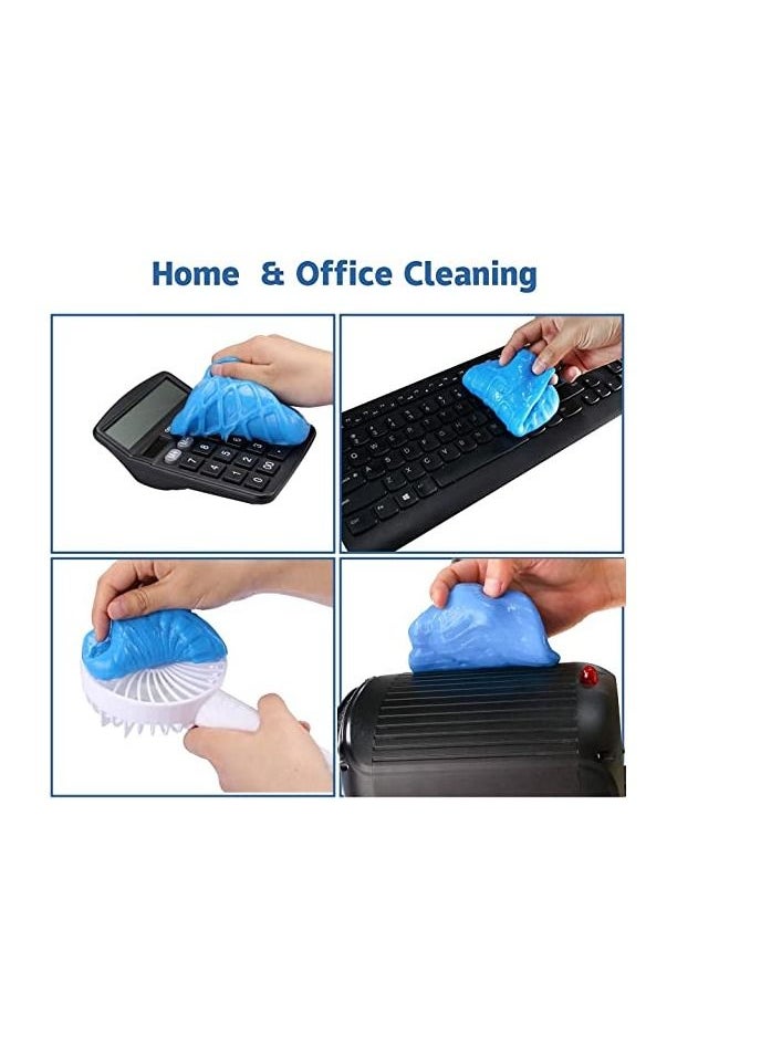 SYOSI - Universal Cleaning Gel, Car Cleaning Kit Universal Detailing Automotive Dust Car Crevice Cleaner Auto Air Vent Interior Detail Removal Putty Cleaning Keyboard Cleaner for Car Vents, PC - Image 1