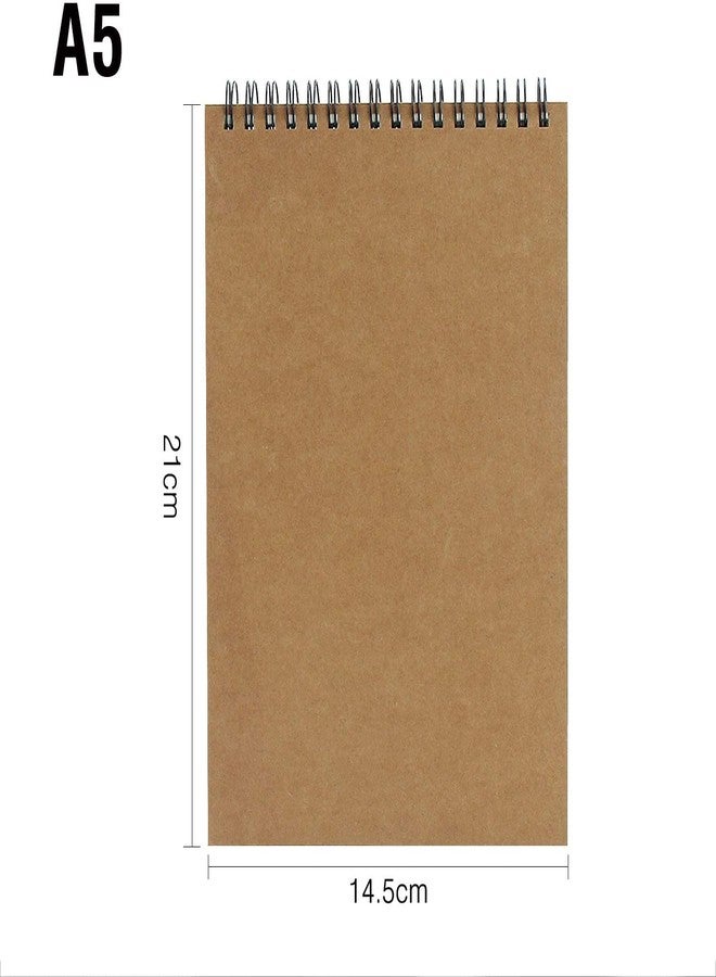 INNAXA Top-Spiral Notebooks, (Grid, A5), 100 Pages - Image 3