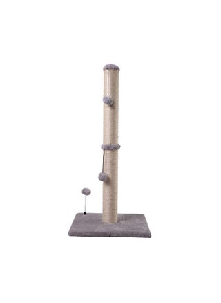 MECOOL 34“ Tall Cat Scratching Post Premium Basics Kitten Scratcher Sisal Scratch Posts Trees with Hanging Ball for Indoor Cats, Gray - pzsku/Z4BA8238C9AEA3EB88DD2Z/45/1747317526/67f8df38-ed8b-4f6a-a819-2016363076ba