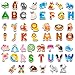 SpriteGru 52 Magnetic Letters Animals Uppercase Letter Fridge Magnets Refrigerator Decors Alphabet Words Cognition Educational Learning Tool for Kids Toddlers - Image 2