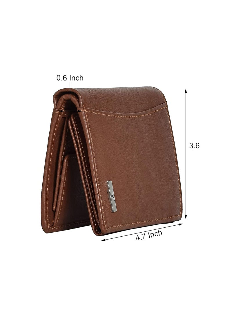 URBANFOREST URBAN FOREST Orlando Redwood Leather Wallet for Men - Image 5