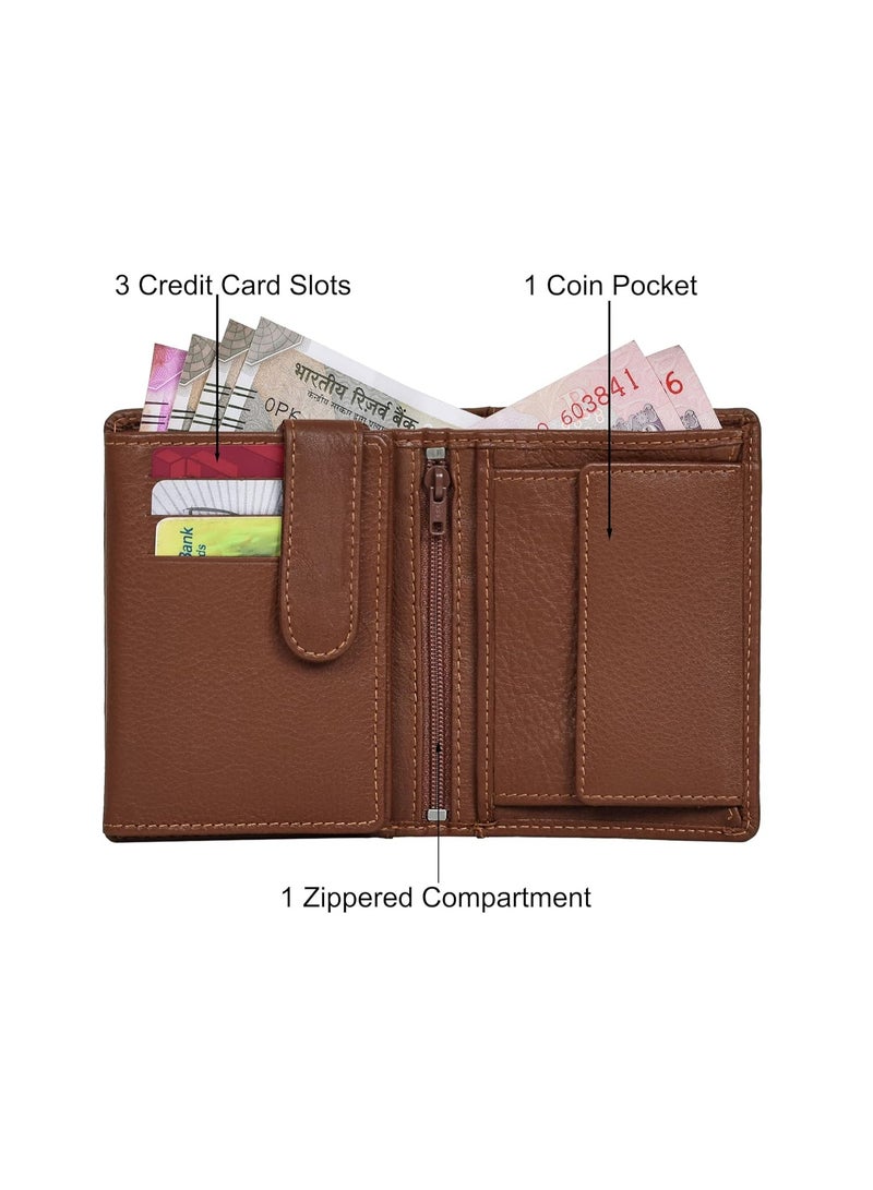 URBANFOREST URBAN FOREST Orlando Redwood Leather Wallet for Men - Image 2