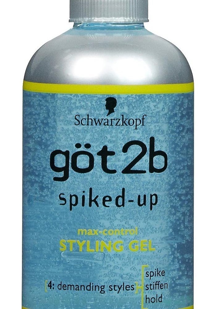 Got2B Spiked-Up Max Control Styling Gel, 8.5 Oz (251 ml) - Firm Hold for Demanding Styles - Image 1