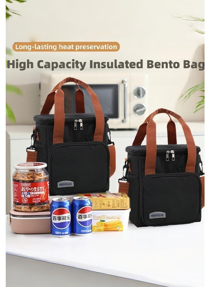 0TO1 TECH Insulated Reusable Lunch Bag | 4-6 Hour Temperature Control | 25×22×15cm Capacity | Multi-Carry for Office, Campus & Ramadan Travel - Image 2