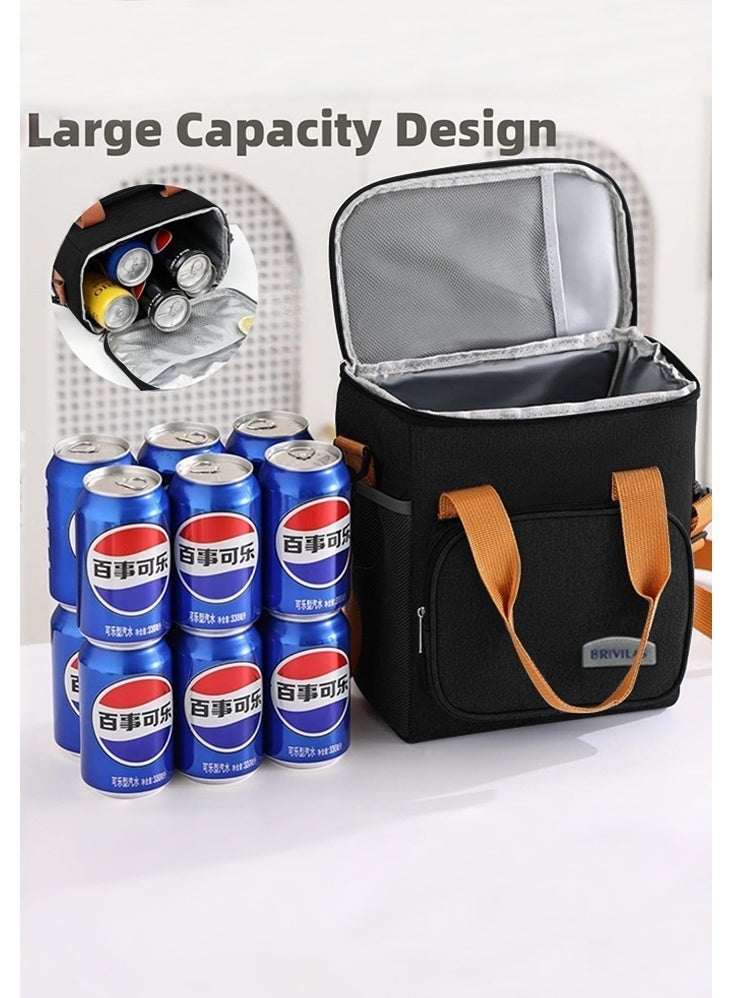 0TO1 TECH Insulated Reusable Lunch Bag | 4-6 Hour Temperature Control | 25×22×15cm Capacity | Multi-Carry for Office, Campus & Ramadan Travel - Image 4