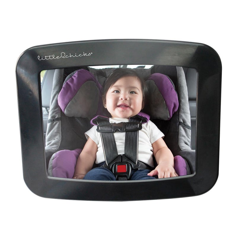 Little Chicks Adjustable Backseat Car Mirror with Securing Dial - Image 1