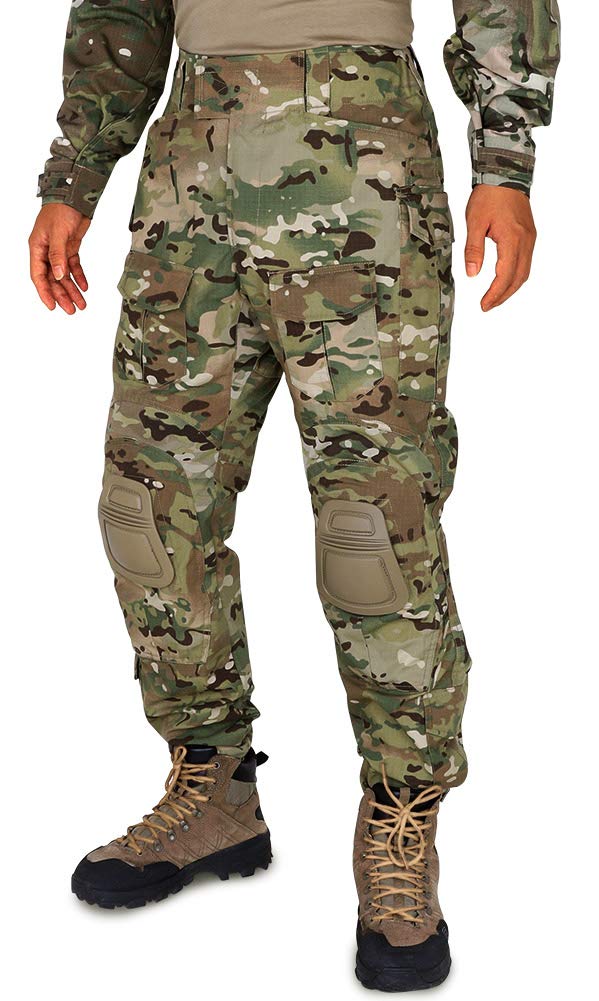 KRYDEX Tactical Men's K3 Combat Pants with Knee Pads (US, Alpha, X-Large, Regular, Regular, MC) - Image 3