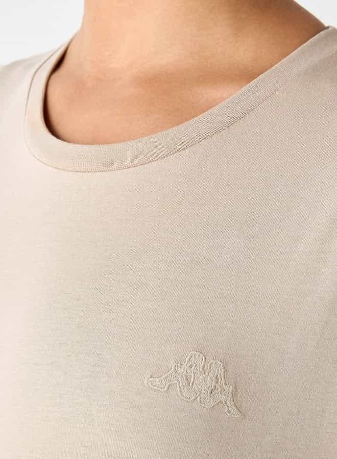 كابا تيشيرت بياقة ضيقة وأكمام قصيرة من كابا - Image 4