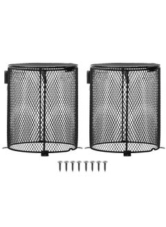 Simple Deluxe 2 Pack Reptile Heat Lamp Cage Heater Guard Anti Scald Mesh Cover, Heating Lamp Lampshade for Lizard Bearded Dragon Turtle Snake Terrarium - pzsku/Z4BA9236EE38E68420F2EZ/45/_/1737031144/bba17592-4b5f-4686-8aea-c4565b97e426