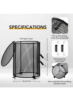 Simple Deluxe 2 Pack Reptile Heat Lamp Cage Heater Guard Anti Scald Mesh Cover, Heating Lamp Lampshade for Lizard Bearded Dragon Turtle Snake Terrarium - pzsku/Z4BA9236EE38E68420F2EZ/45/_/1737031157/5c73d9a2-294c-4162-b4b7-e270e62ddf3d