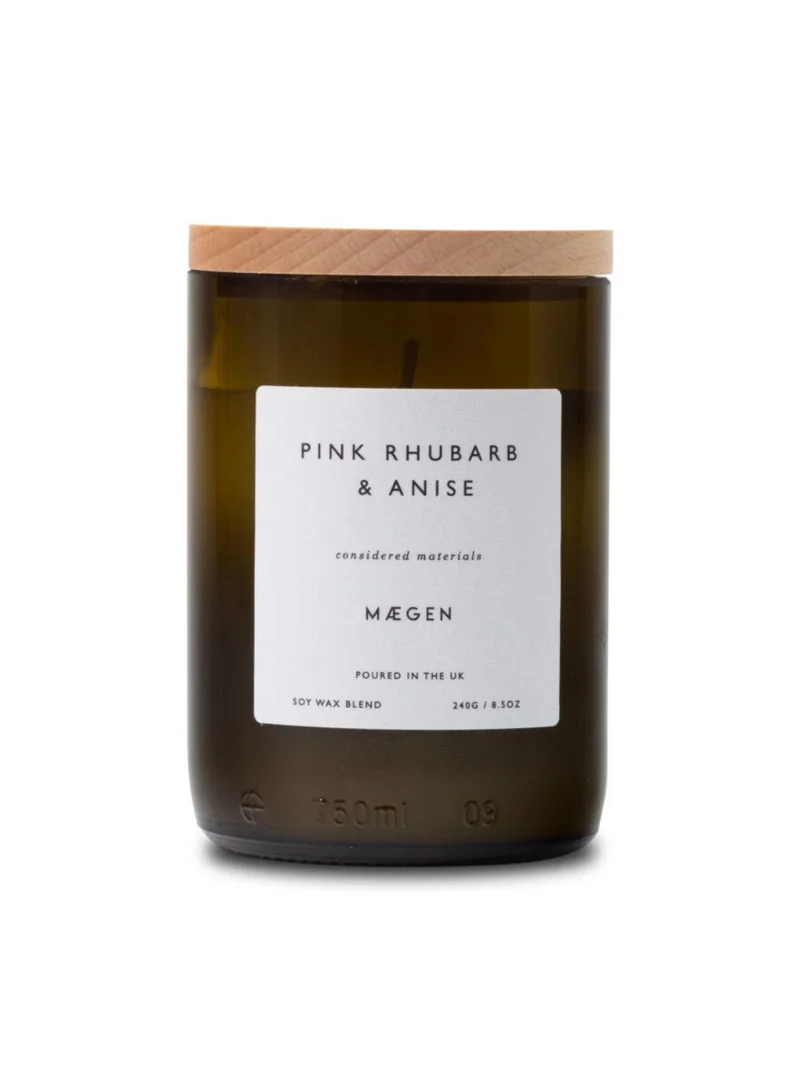 Maegen Orchard Candle - Pink Rhubarb & Anise