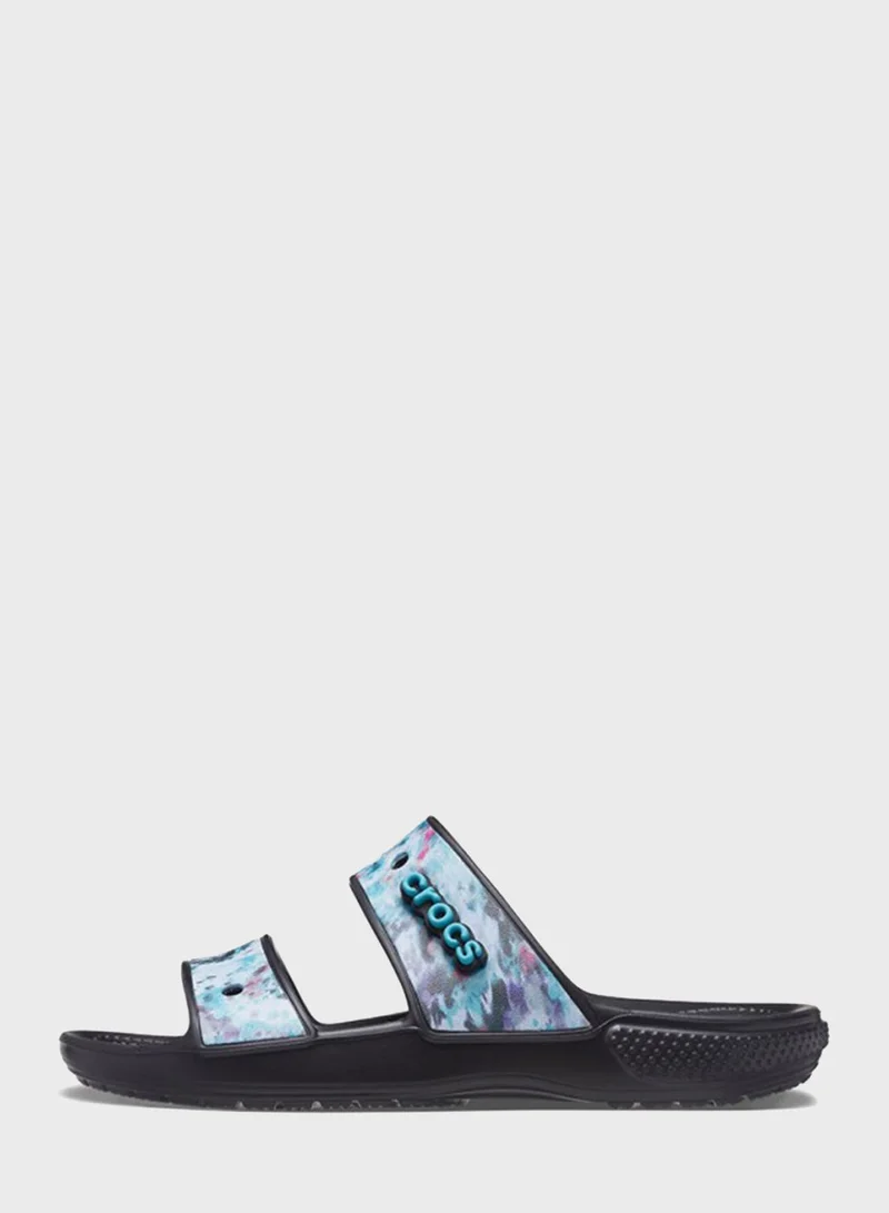 crocs Tie Dye Sandals