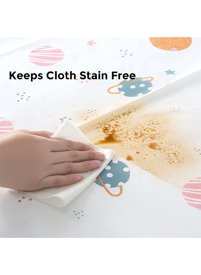 O Ozone Dust-Proof Fridge Cover Washing Machine Cover [ Fridge Organizer ] with Storage Pockets for Pods Utensils or Anything for Quick Access- (Multicolor)  - Image 5
