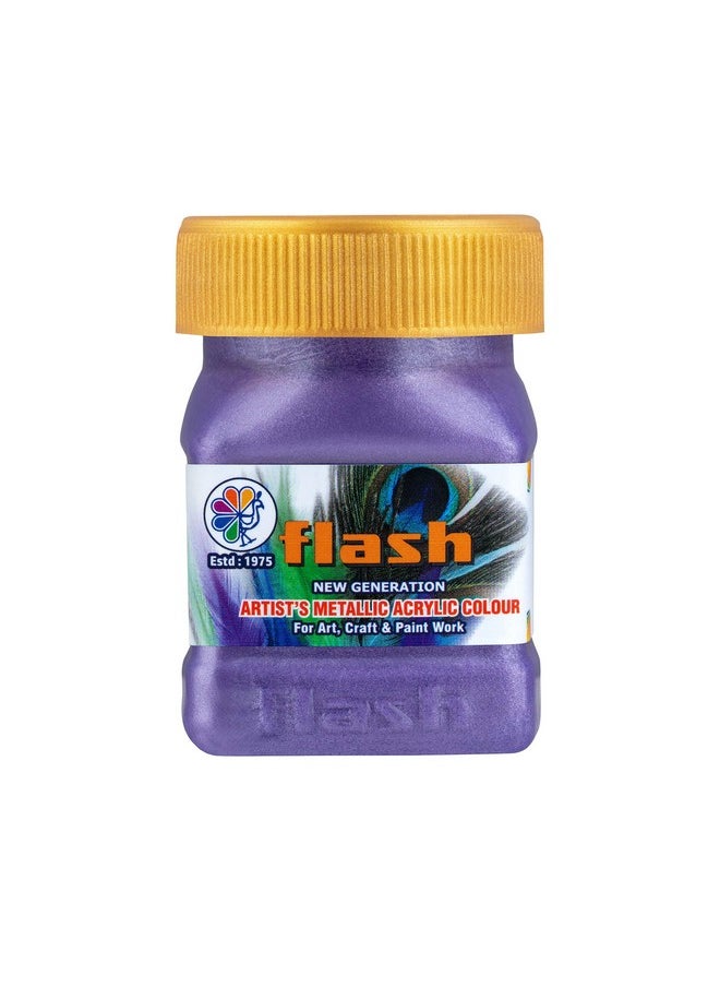 Flash - Flash Metallic Color (Lilac, 50ml) - Image 1