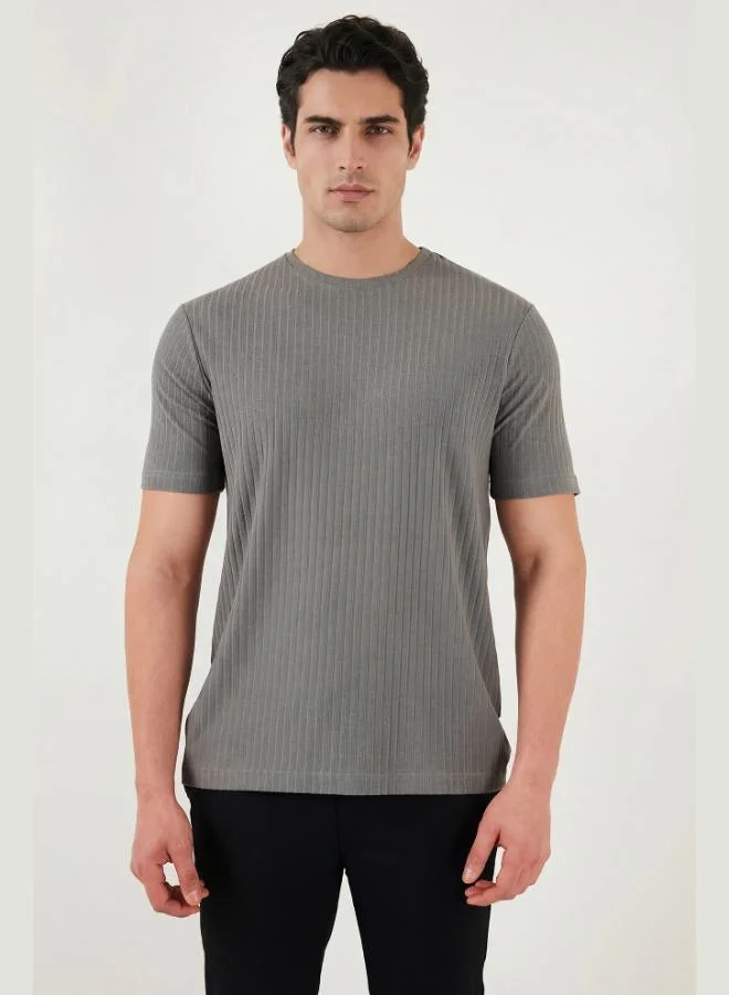 Buratti Buratti Cotton Regular Fit Crew Neck T-Shirt Men's T-SHIRT 5904068