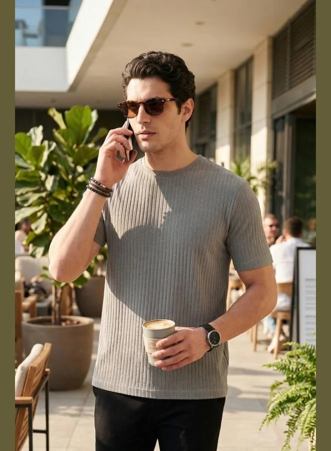 Buratti Buratti Cotton Regular Fit Crew Neck T-Shirt Men's T-SHIRT 5904068