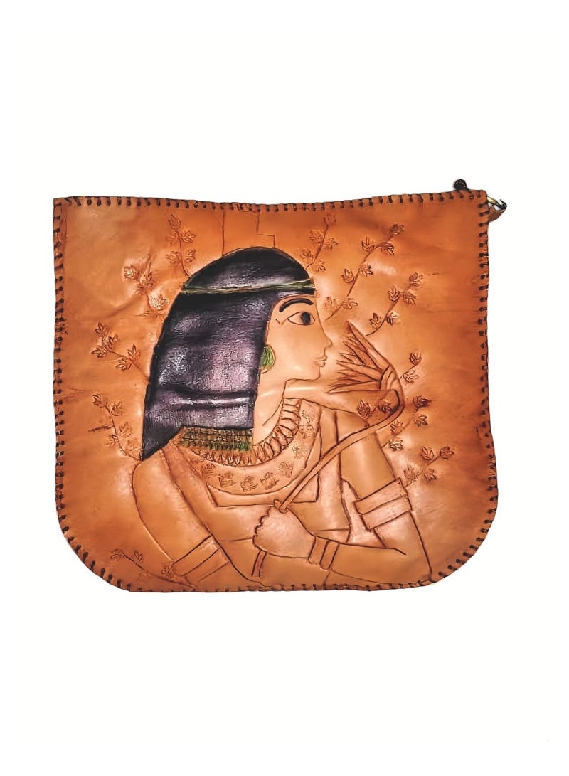 Sheer Fashionable Leather Crossbody Bag  - Image 1