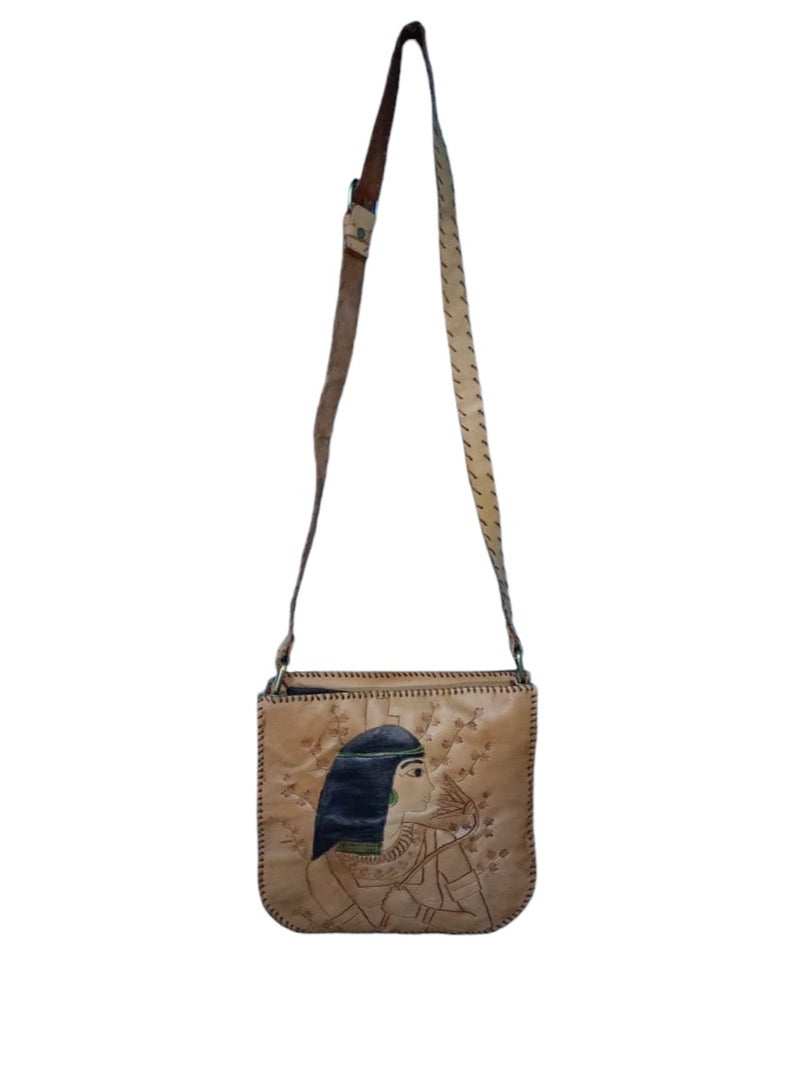 Sheer Fashionable Leather Crossbody Bag  - Image 2