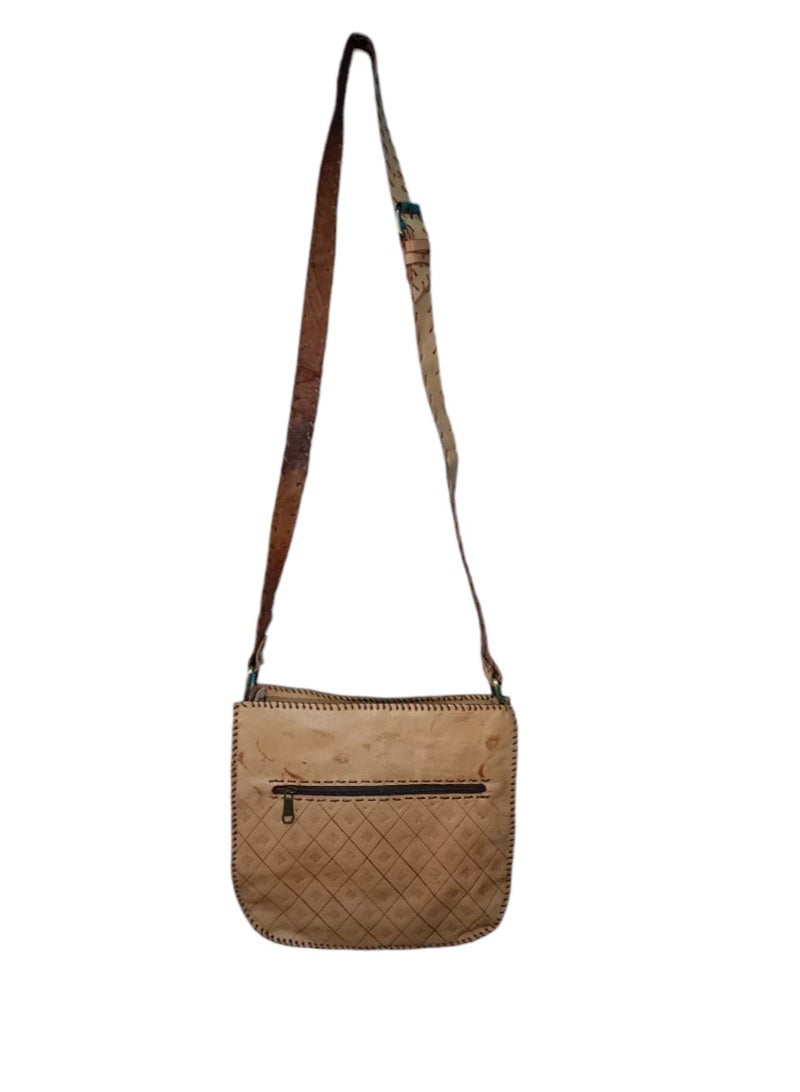 Sheer Fashionable Leather Crossbody Bag  - Image 3