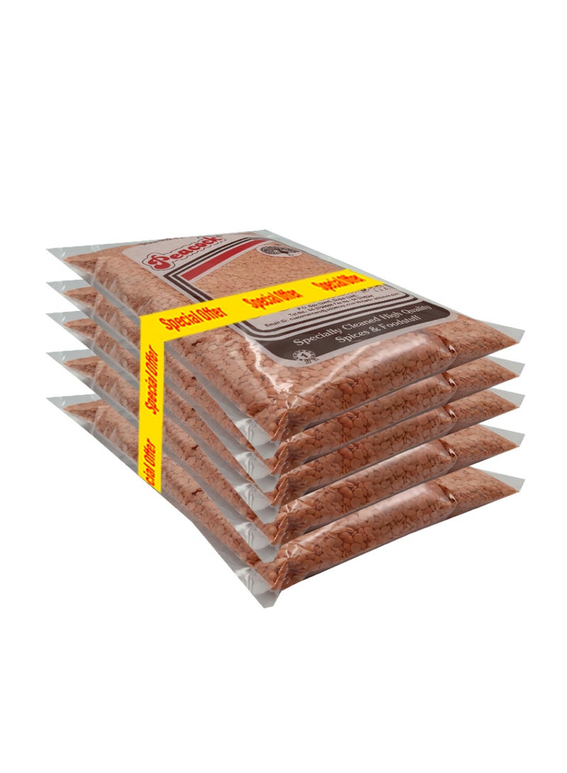 Peacock Masoor Dal - 5 Pack Bundle - Image 1