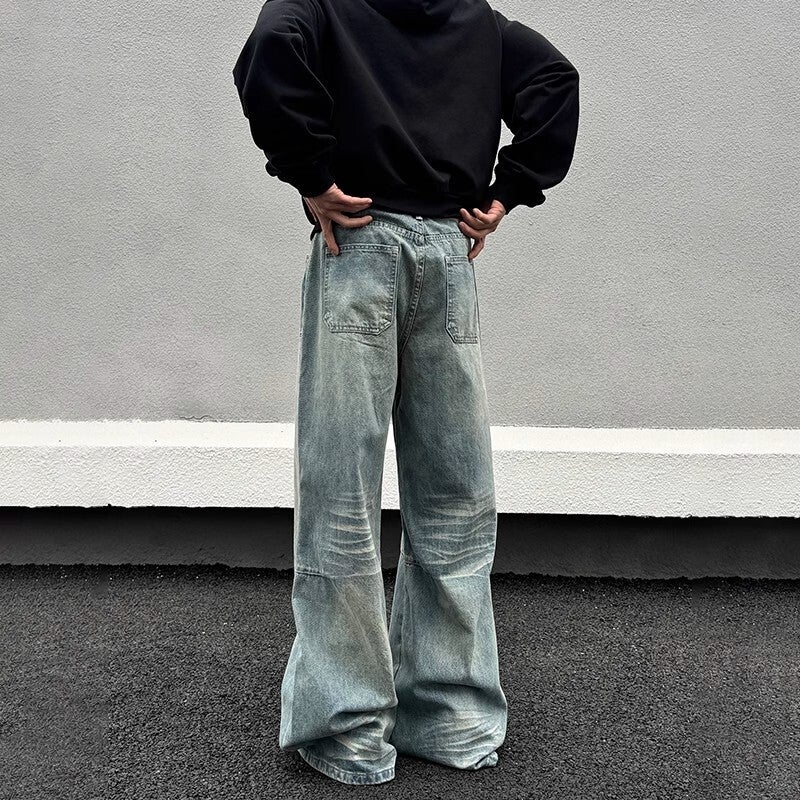 Unisex Casual Daily Denim Jeans - Image 3